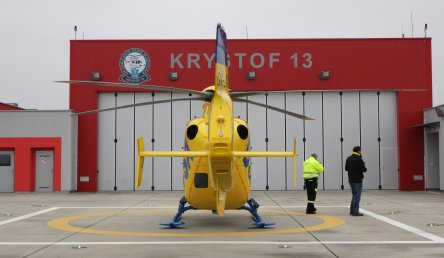 Heliport jihočeské Letecké záchranné služby na Plané ožívá